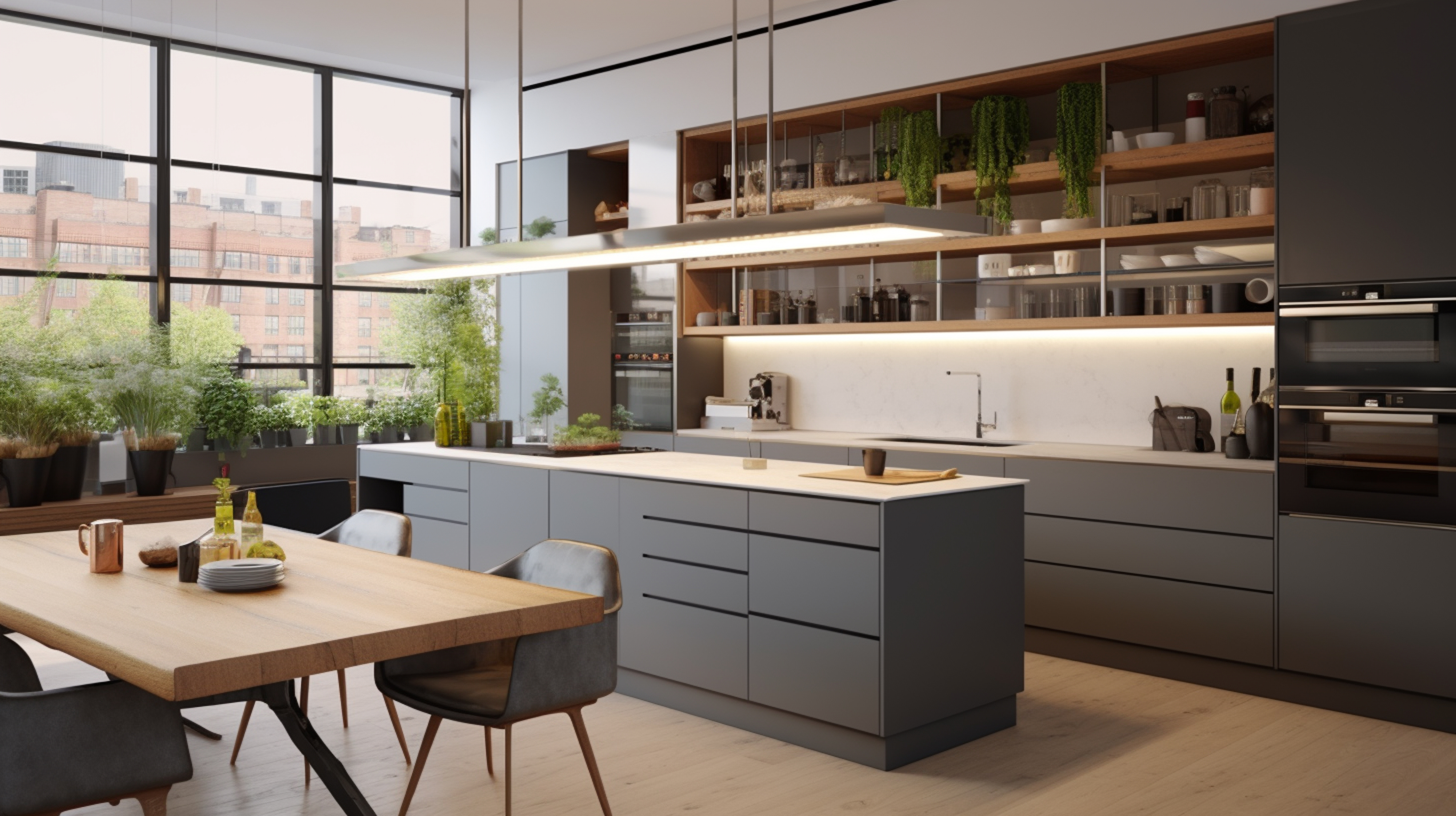 Luxury Island Kitchen